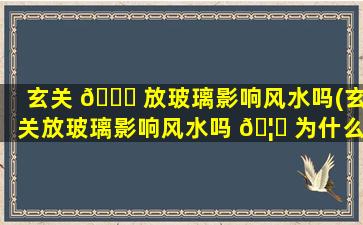玄关 🍀 放玻璃影响风水吗(玄关放玻璃影响风水吗 🦊 为什么)